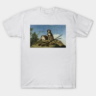 Dogs on the Leash by Francisco Goya T-Shirt